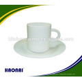 220ml porcelain coffee cup and saucer